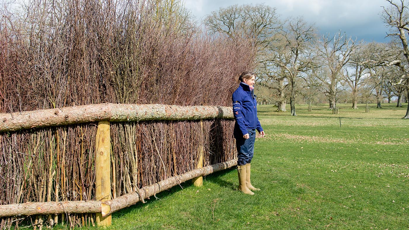 Badminton Horse Trials cross-country course 2023: fence 7