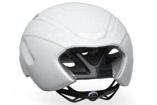 best cycling helmets use a dial retention system like this one in the image. It is showing the back of a helmet with the head retention and adjustable dial in the middle