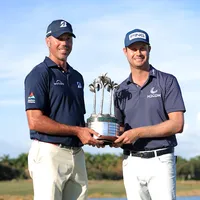 Matt Kuchar and Harris English