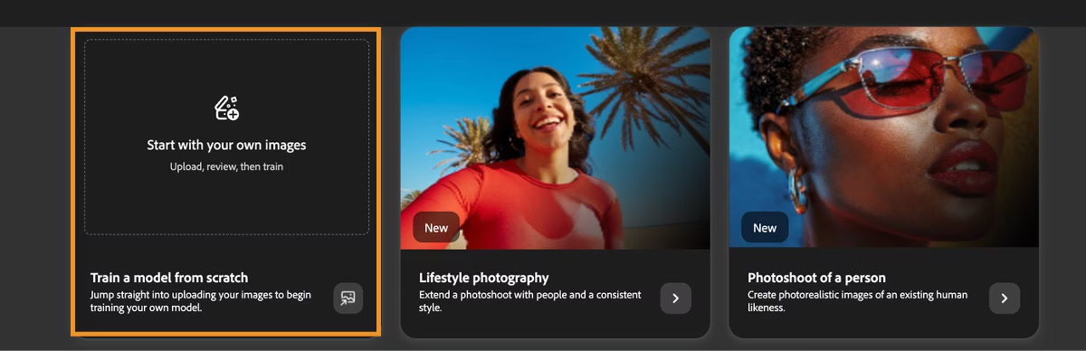 Adobe Firefly custom models