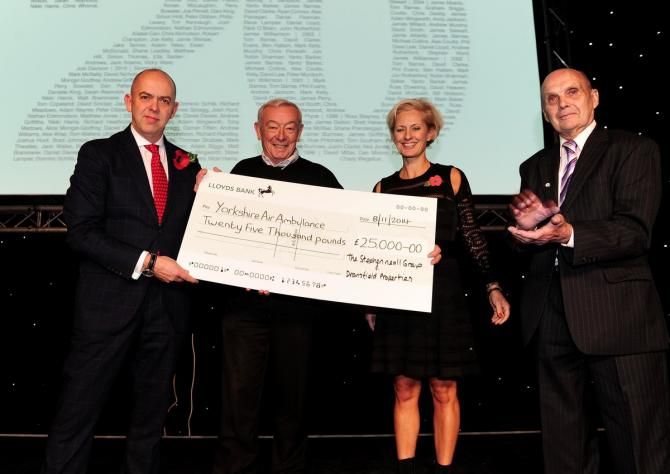 Thousands of pounds were raised for the Dave Rayner Fund