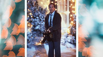 NATIONAL LAMPOON S CHRISTMAS VACATION clark griswold with a chainsaw