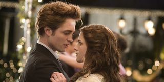 Robert Pattinson and Kristen Stewart in Twilight