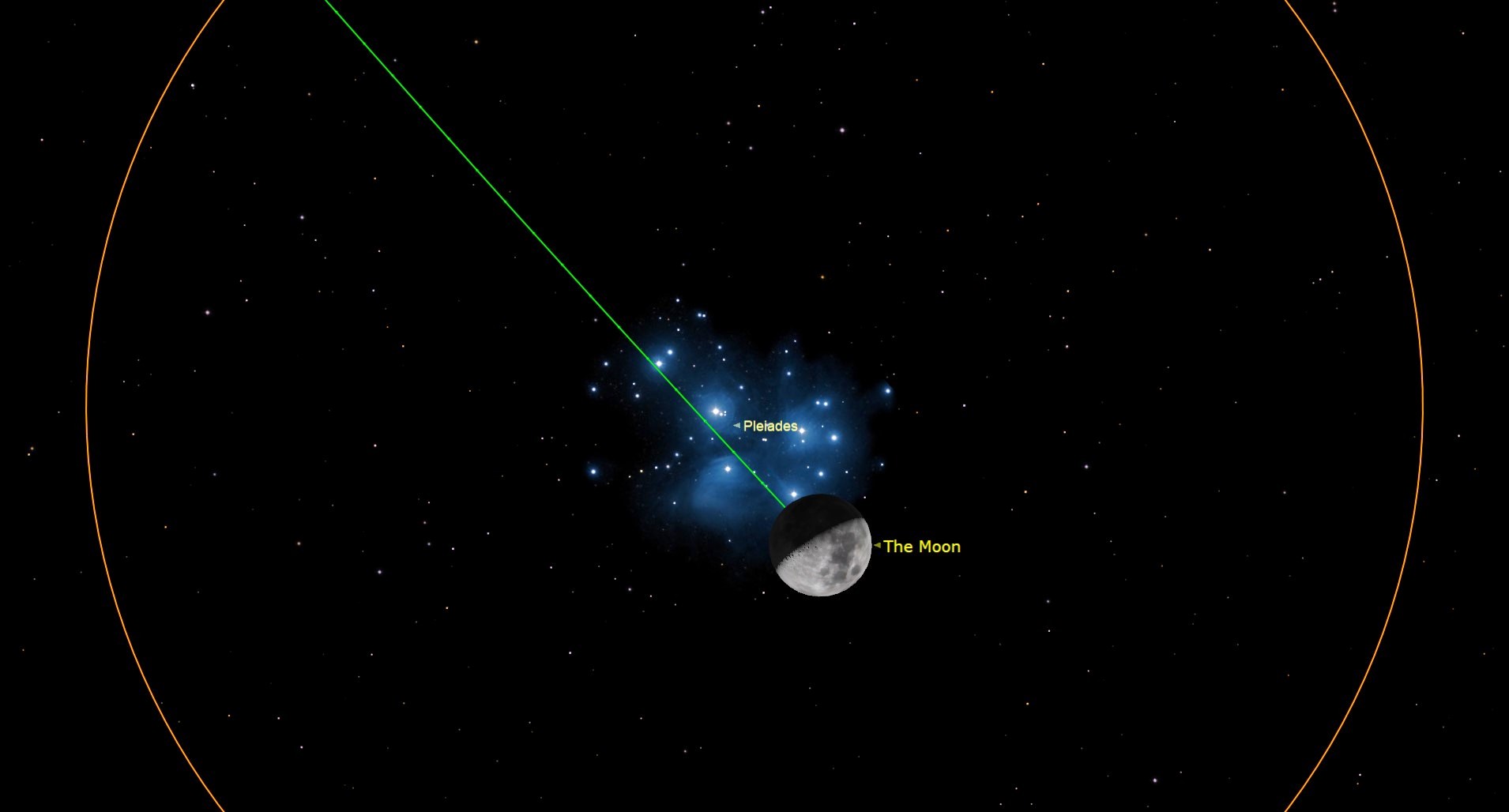 The moon will cover the Seven Sisters of the Pleiades this week. Here's how to see it