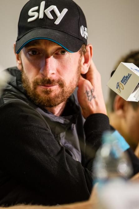 Bradley Wiggins (SKY) is feeling good about is overall chances
