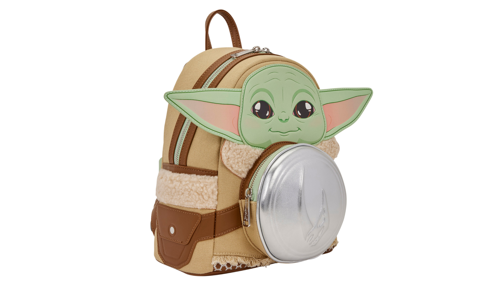 Star Wars Grogu mini backpack against a plain background