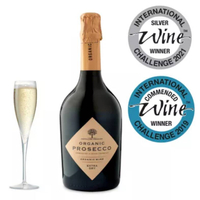6. Castellore Organic Prosecco
RRP: £7.99
"Great flavour, great fizz, and gorgeous colour" is how one customer praised this award-winning Prosecco and they're not alone. The eco-friendly fizz has been a favourite with judges at the IWC since 2019, when it first picked up a commendation.
This year though, the organic Prosecco secured a silver medal for its silky, sparkling pear and green apple taste. Grown with no pesticides or herbicides in a vineyard just 30km north-east of Venice, it's a real clean fizz and a steal at £7.99 a bottle.