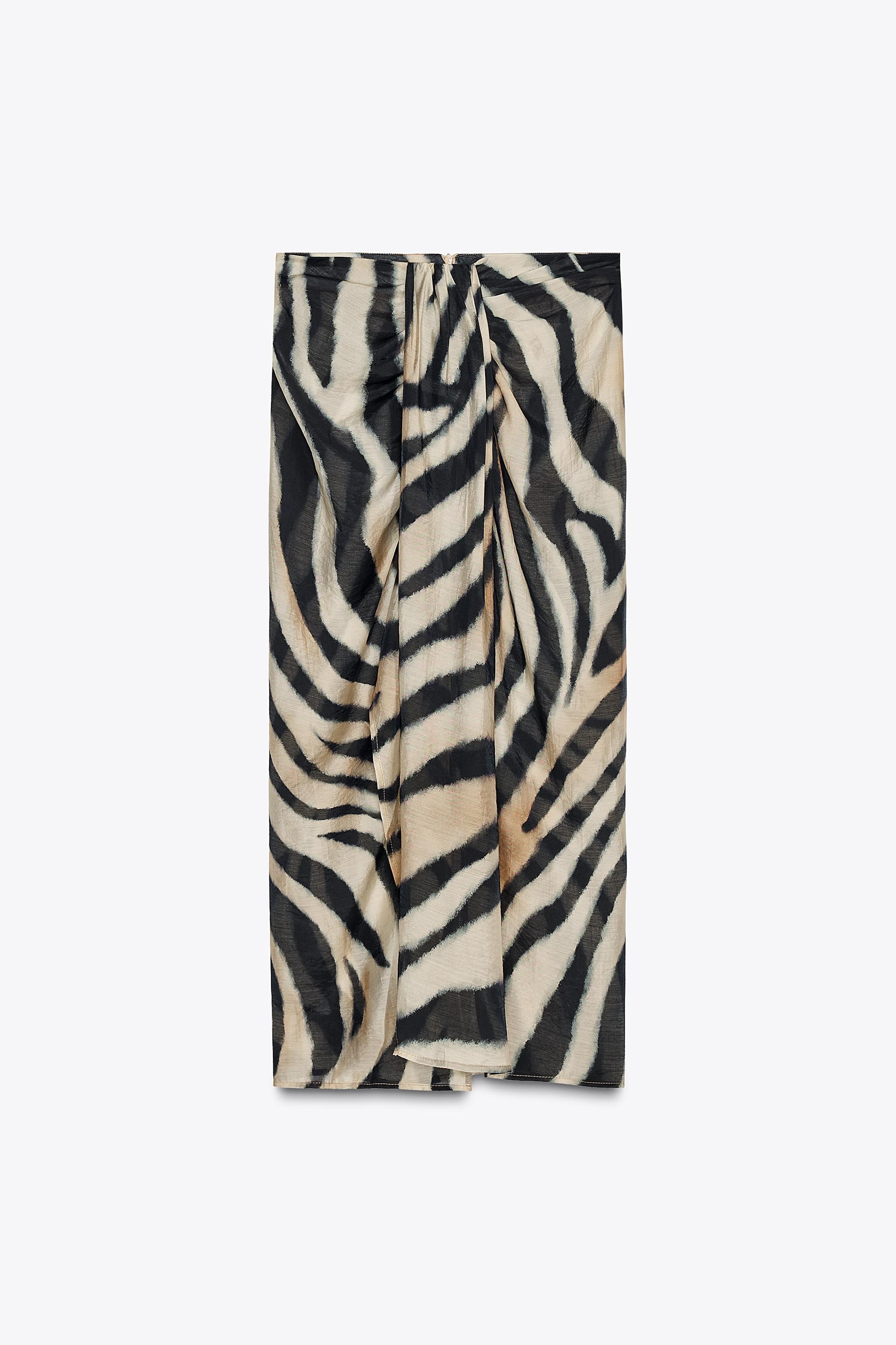ZARA, Animal Print Pareo
