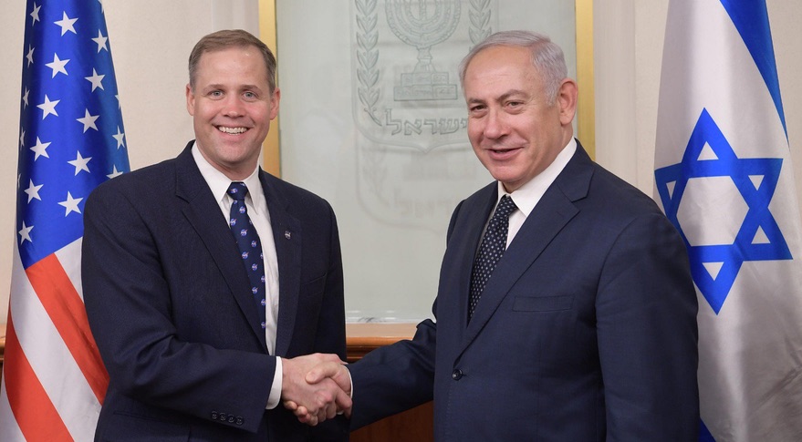 Jim Bridenstine and Benjamin Netanhahu