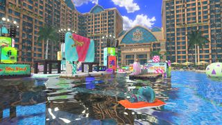 Splatoon 3 maps, mahi-mahi resort