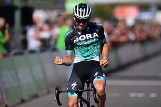 Gregor Muhlberger (Bora-Hansgrohe) took stage 6 victory at BinckBank Tour