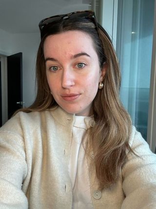 Junior beauty editor Grace Lindsay after using the CeraVe Vitamin C Serum