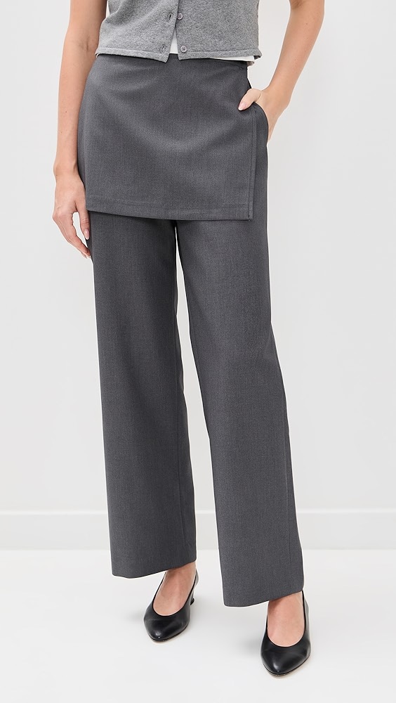 Simonett Skirt Overlay Trousers