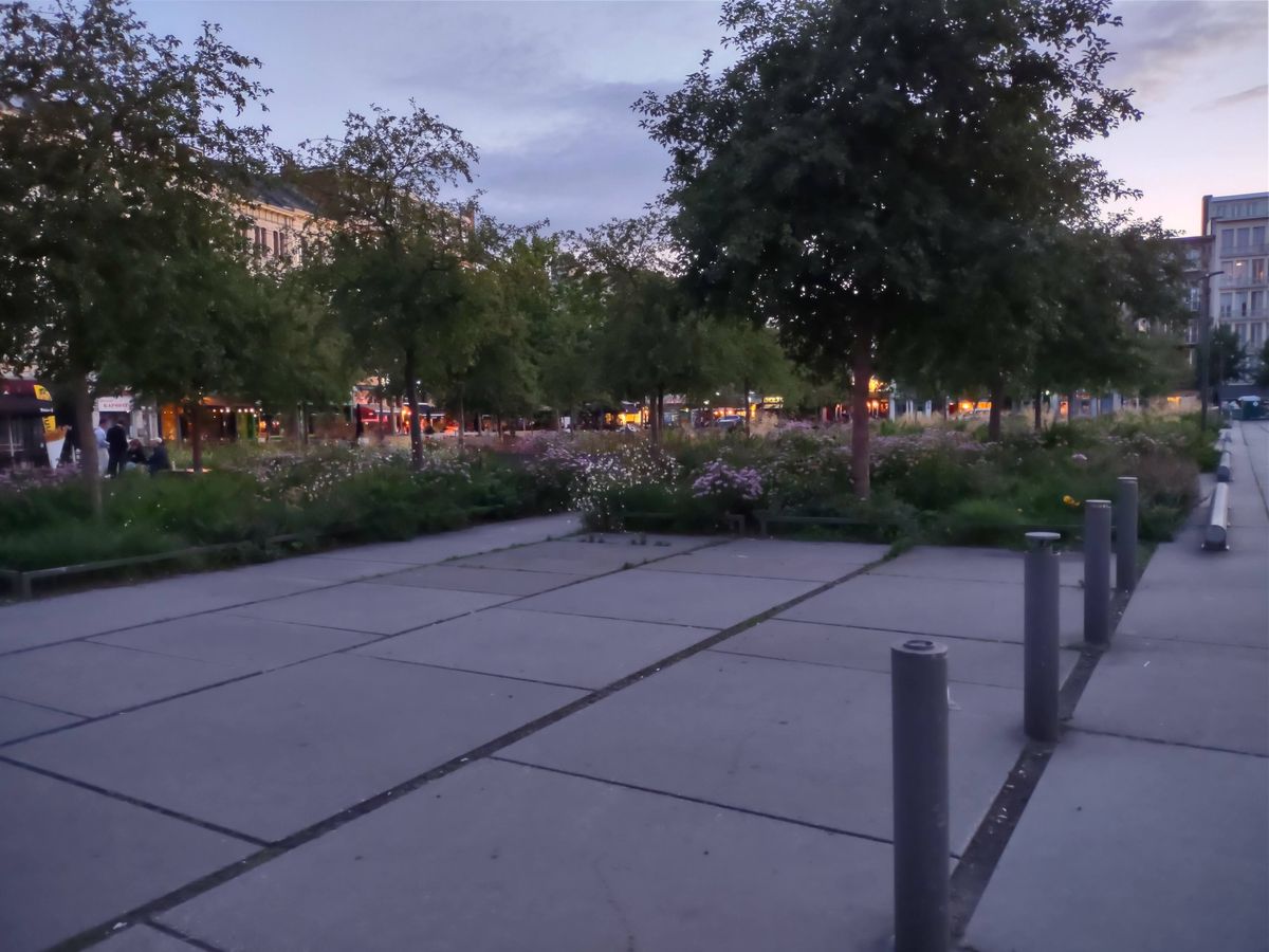 Hoofdcamera zonder nachtmodus