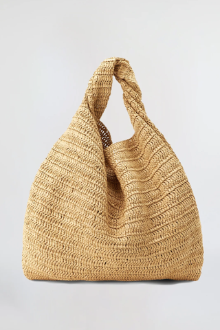 Gia Raffia Bag