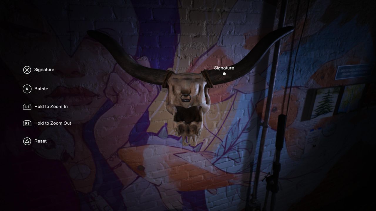 Life is Strange Double Exposure cow skull