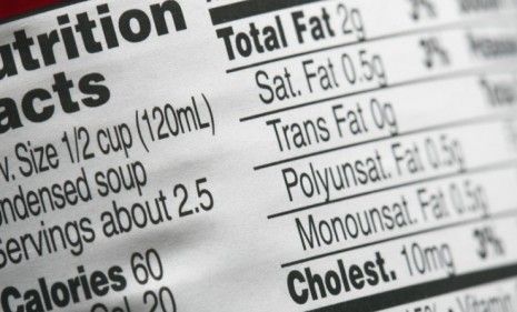 Nutrition labels are &amp;quot;absurdly unrealistic,&amp;quot; say critics.