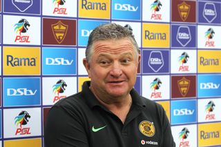 Gavin Hunt head coach of Gavin Hunt, head coach of Kaizer Chiefs