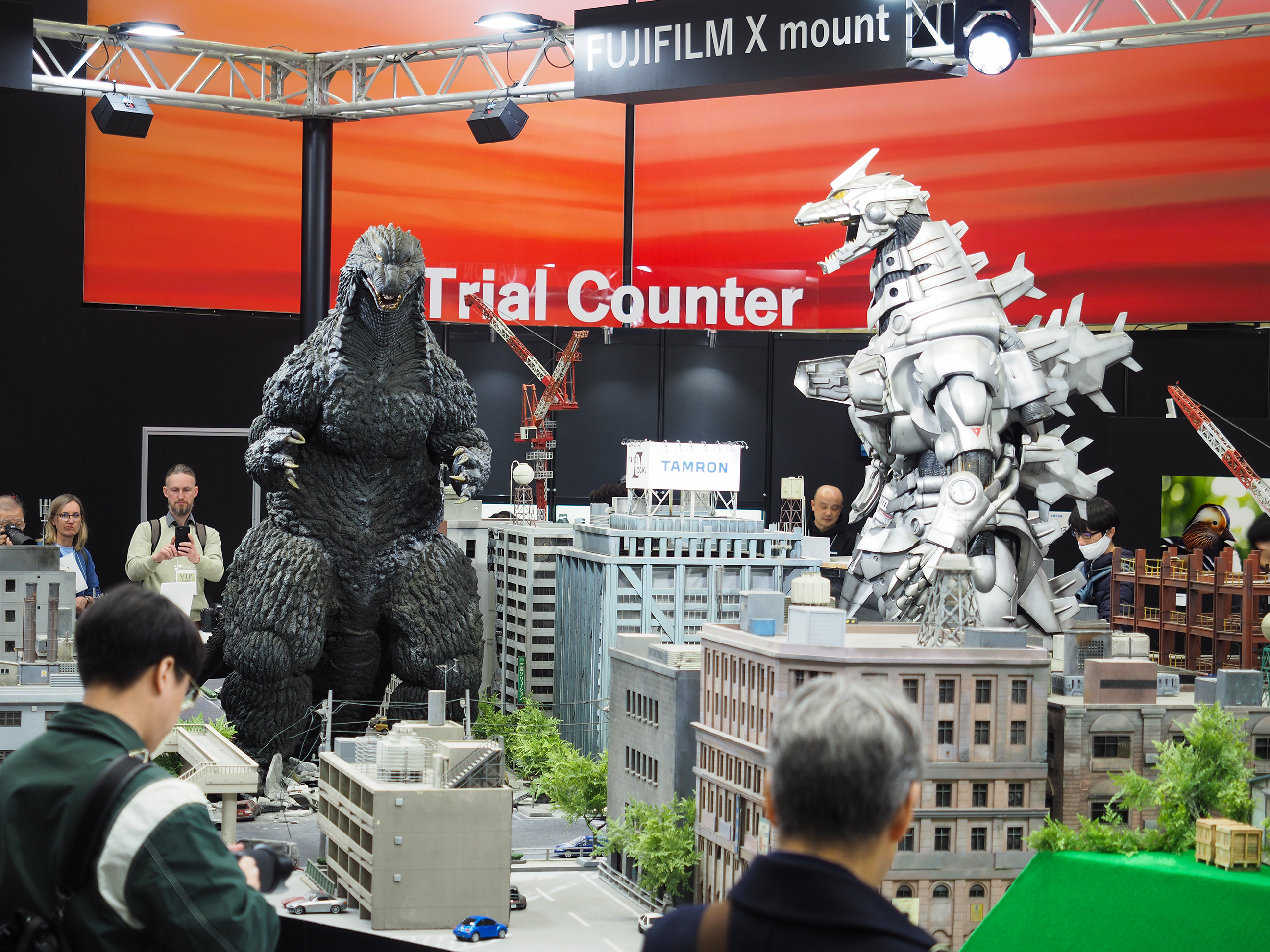 The Tamron stand at CP+ 2025