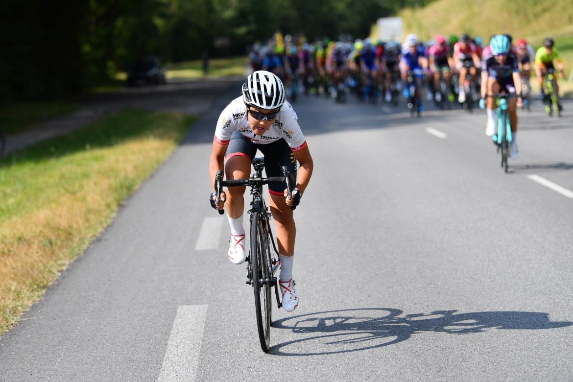 Eri Yonamine on the attack