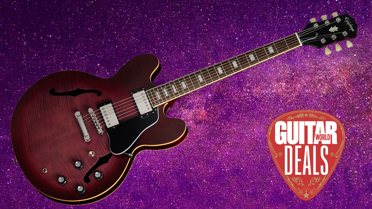 We've found the nicest-looking Epiphone ES-335 of Cyber Monday ...