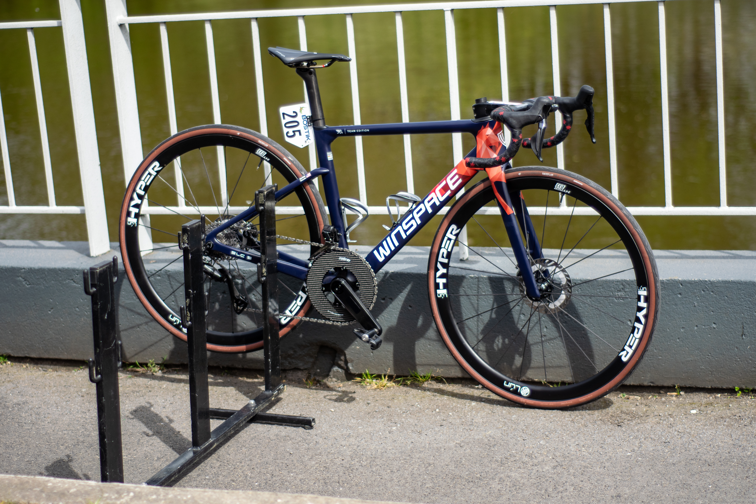 A Maybenne Monbana Mypie team bike