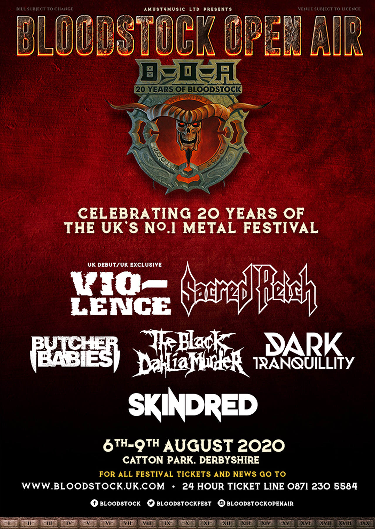 Bloodstock 2020 announces first wave of artists for next year's ...