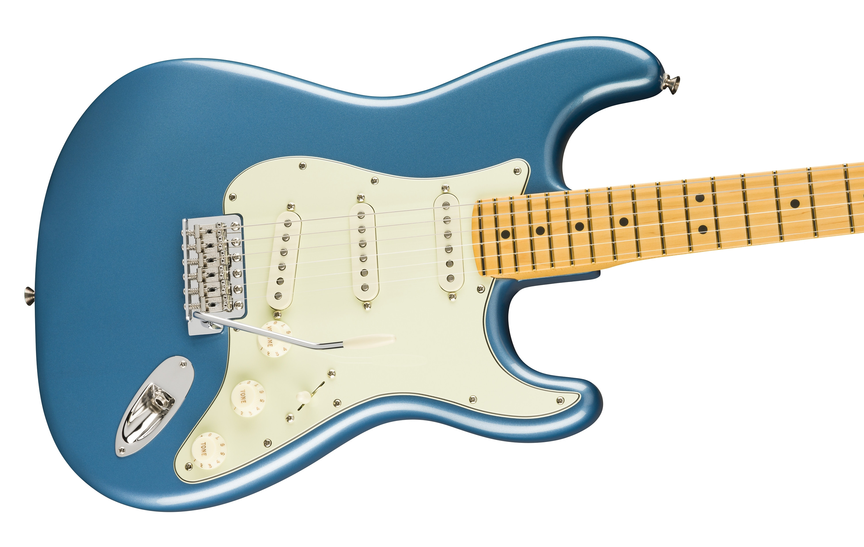 American Professional Classic Stratocaster in Faded Lake Placid Blue