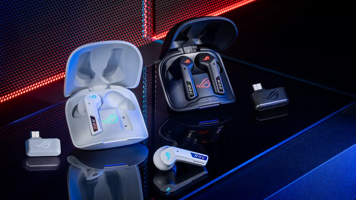 The ROG Cetra True Wireless SpeedNova Gaming Earbuds