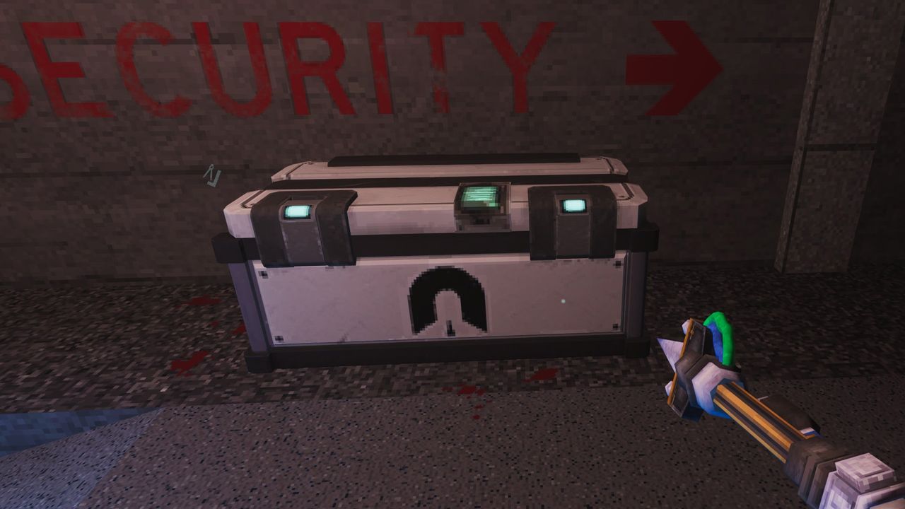 A locked GATE security chest in Abiotic Factor.