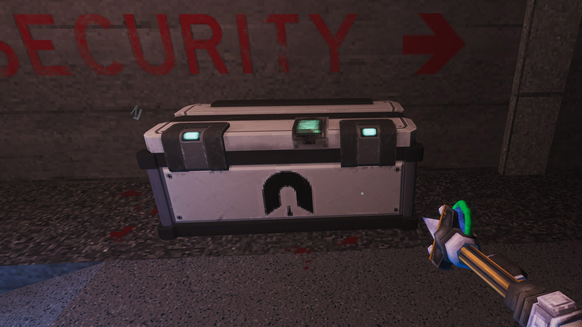 A locked GATE security chest in Abiotic Factor.