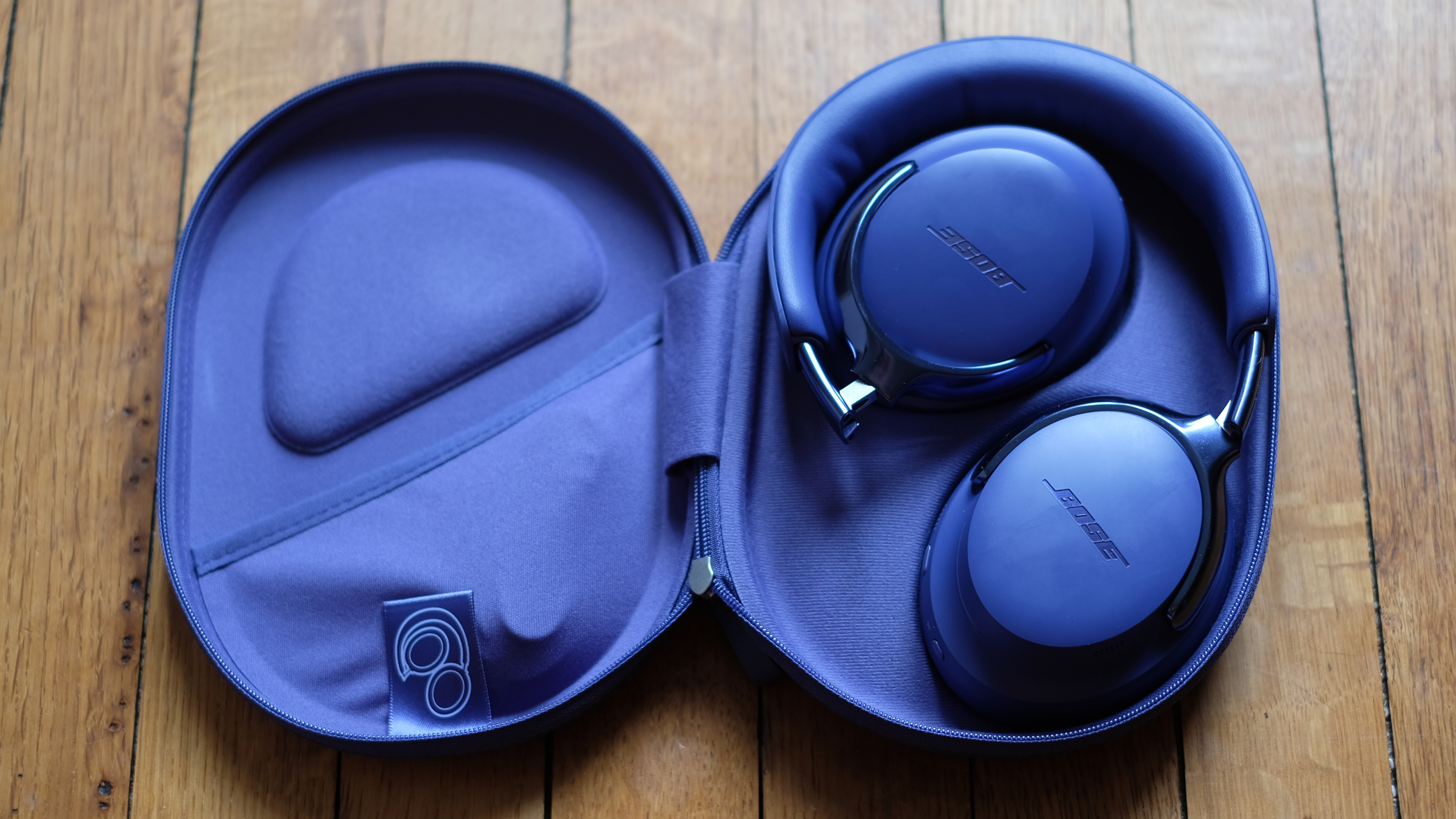 Photograph of Bose QuietComfort Ultra Headphones in Midnight Violet (purple)
