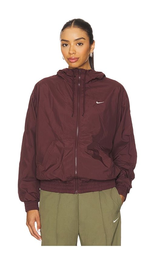 Loose Essential Woven Uv Hooded Jacket
