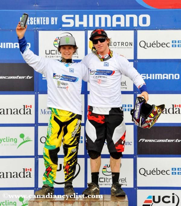 World Cup leaders: Brosnan and Gwinn
