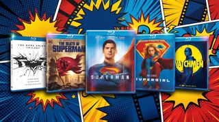 A selection of DC Blu-rays