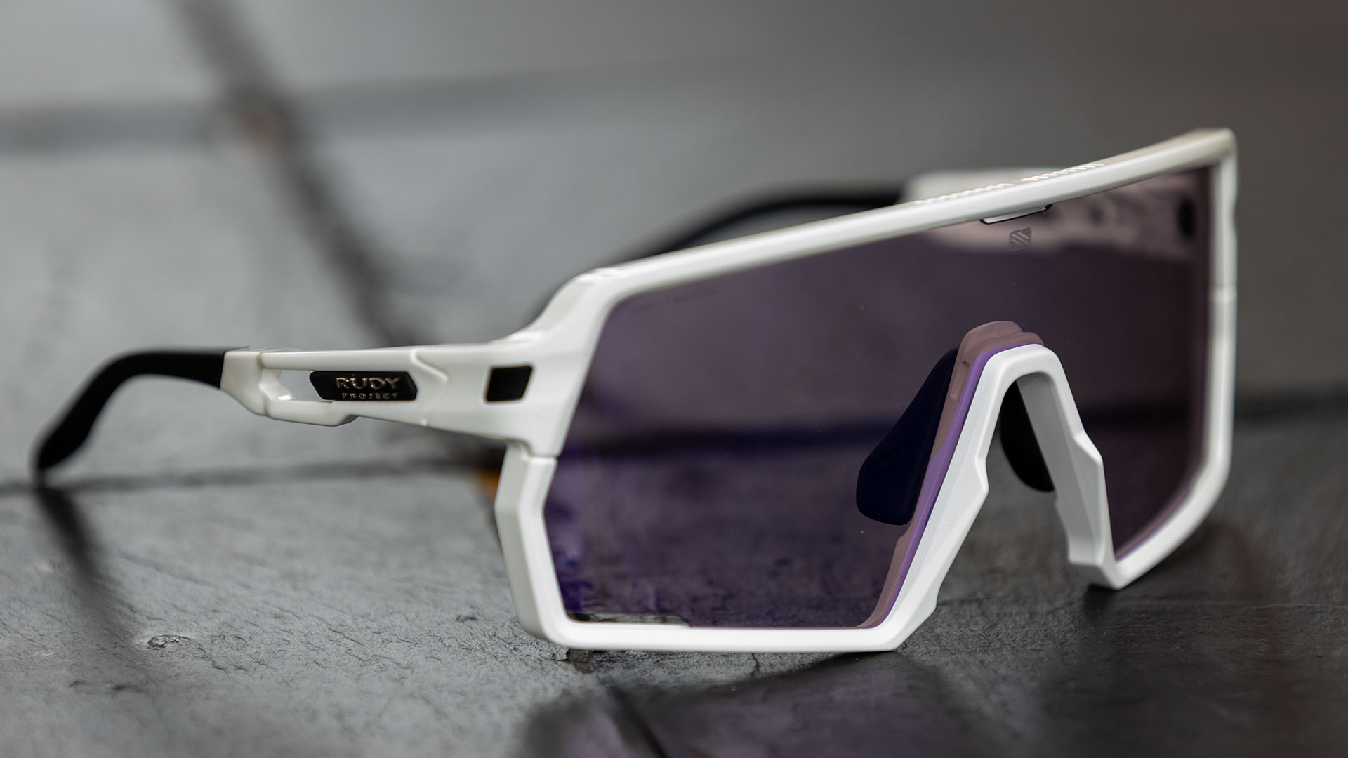 Rudy Project Kelion glasses on slate tiles