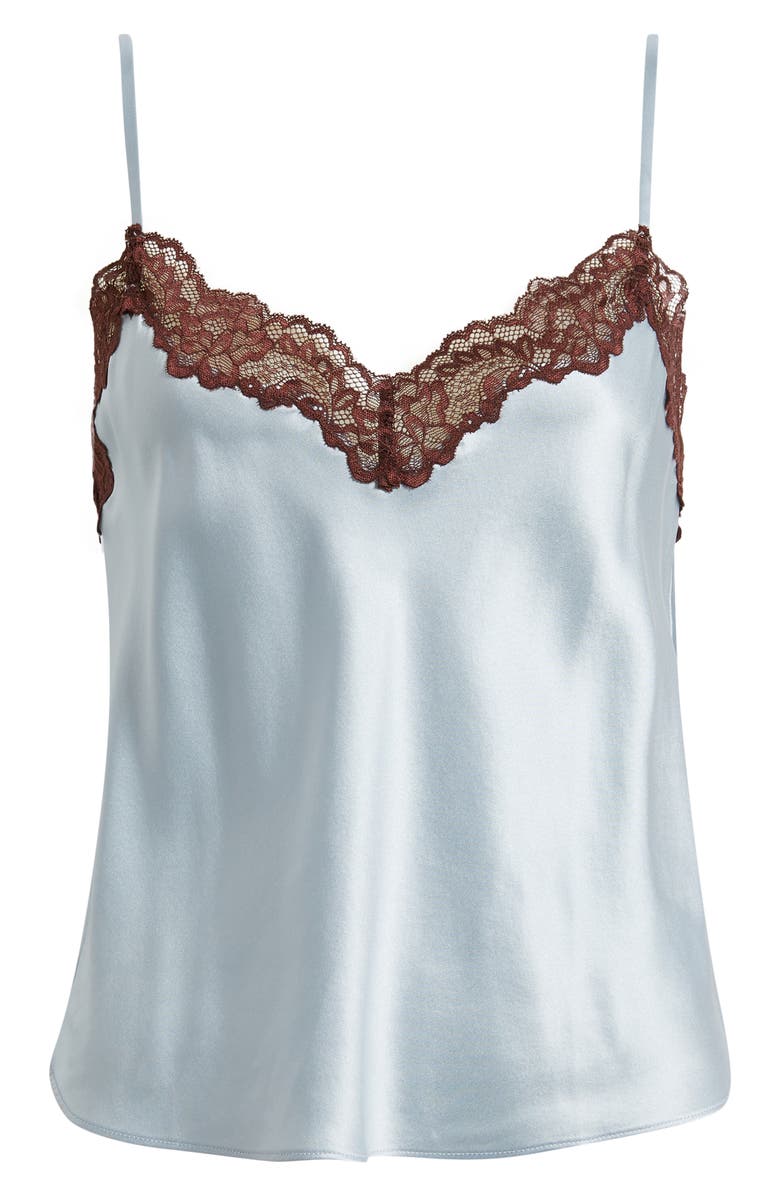 Lace Detail Silk Camisole
