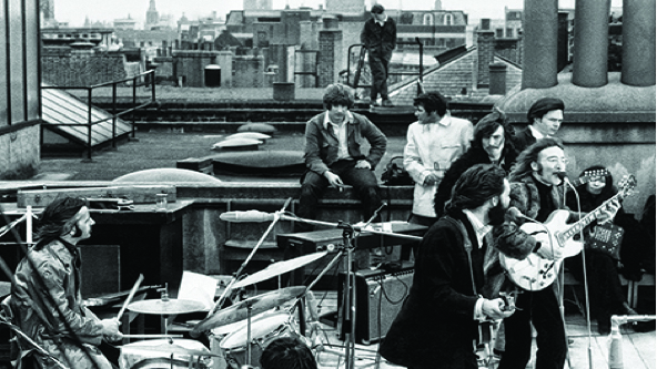 Cover art for Beatles On The Roof: The Farewell Concert That Surprised The World book