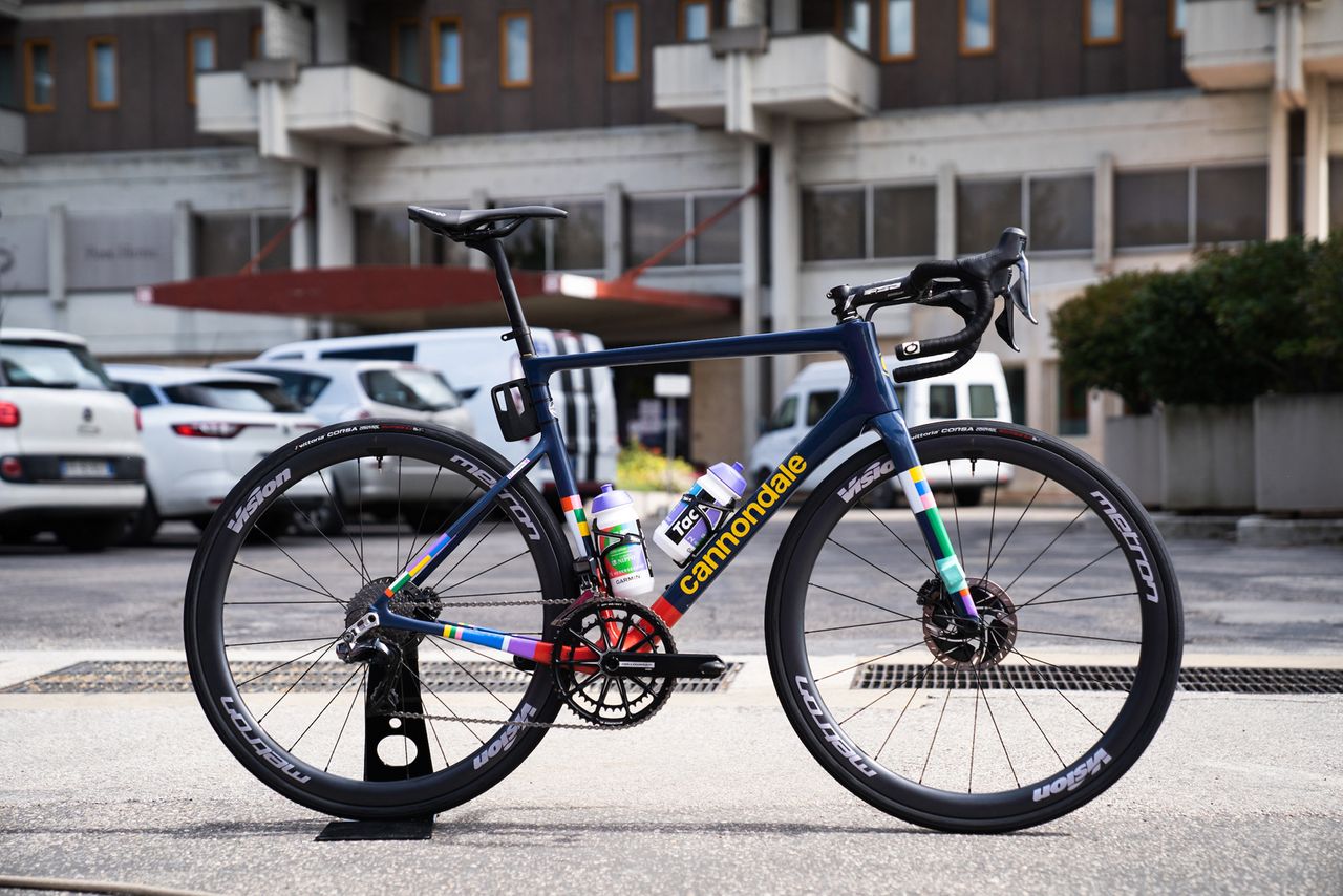 Hugh Carthy's Cannondale SuperSix Evo