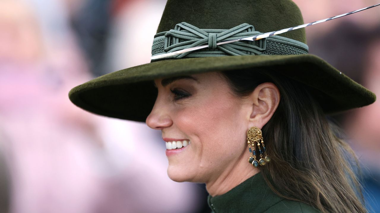 Catherine, Princess of Wales, attends the Christmas Day service at St Mary Magdalene Church on December 25, 2022 in Sandringham, Norfolk