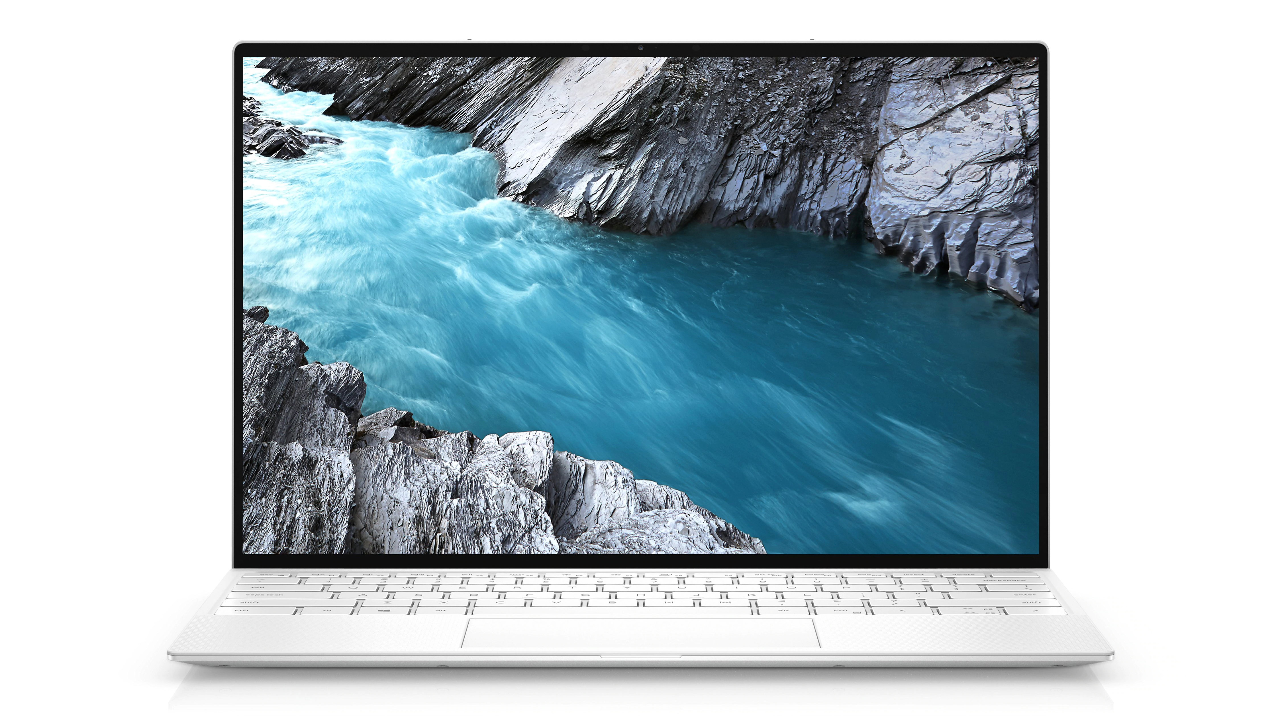Front view of the Dell XPS 13 (Late 2020)
