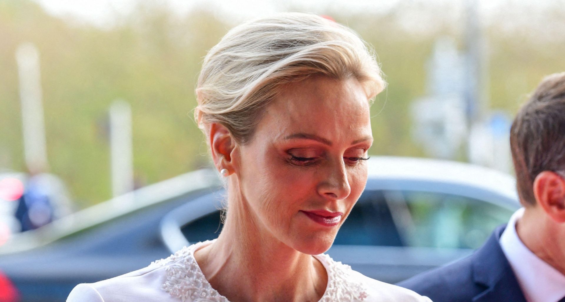 Dior's Quiet Grandeur Shapes Princess Charlene's Papal Audience