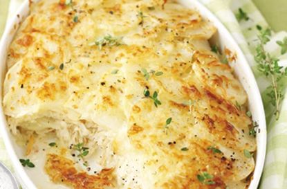 Potato and celeriac gratin | British Recipes | GoodtoKnow