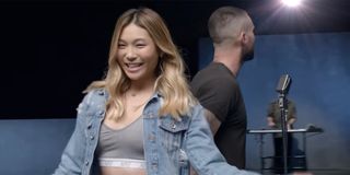 Chloe Kim in Maroon 5 Video