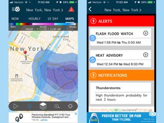 best weather radar app android samsung galaxy on5