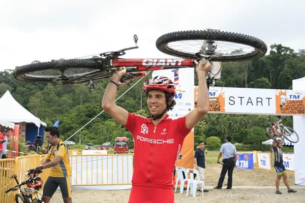 Lachlan Norris won the inaugural Langkawi International Mountain Bike Challenge