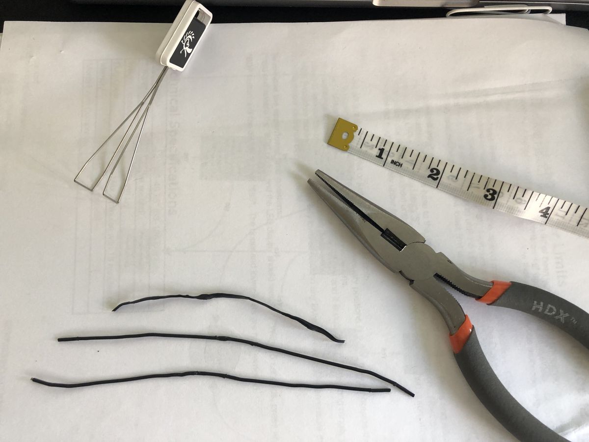 Step 1: Straighten out the paperclips