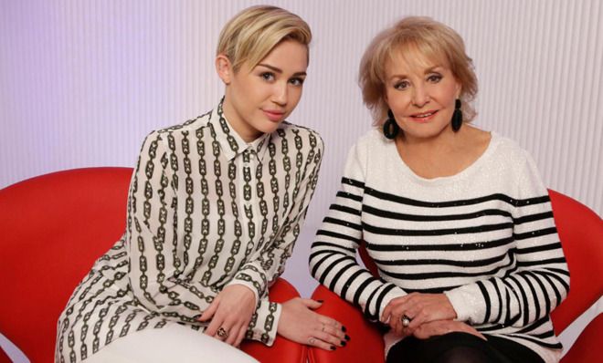 Miley Cyrus, Barbara Walters