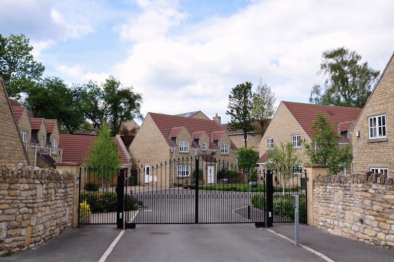 Gated community and homes