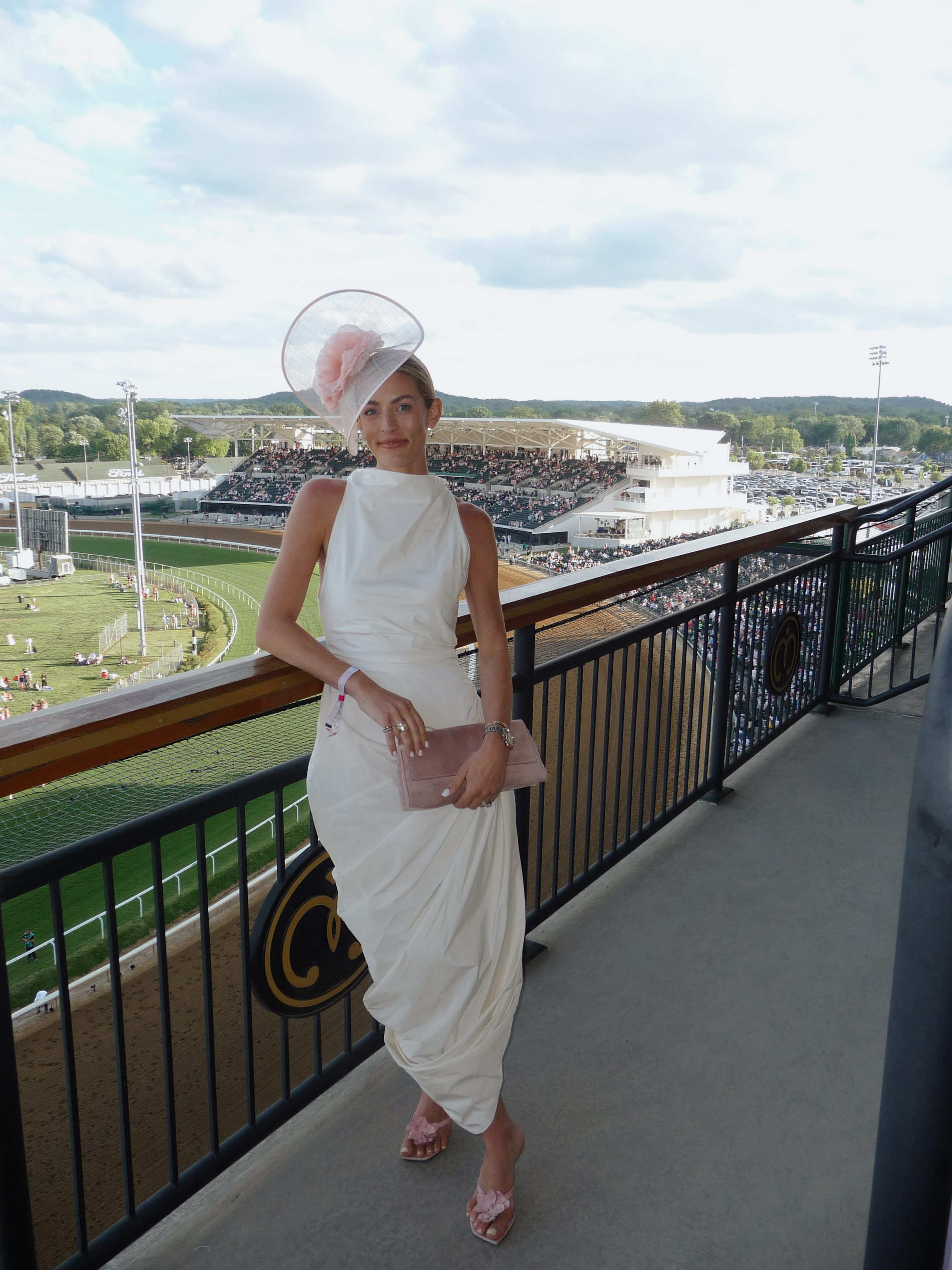 Mary Glenn McElveen at the Kentucky Derby 2026 with Longines